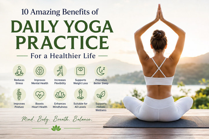 10 Amazing Benefits of Daily Yoga Practice for a Healthier Life