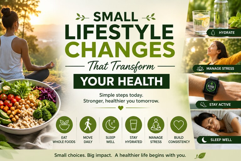 Small Lifestyle Changes That Transform Your Health Simple Daily Habits for Lasting Wellness