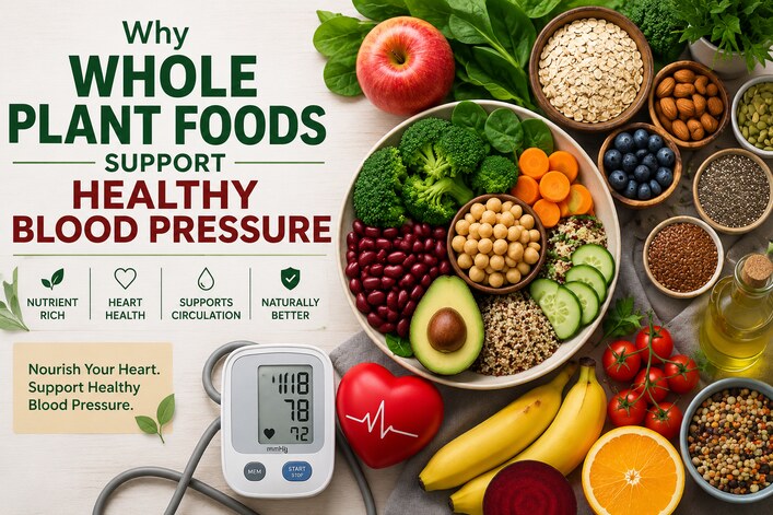 Why Whole Plant Foods Support Healthy Blood Pressure